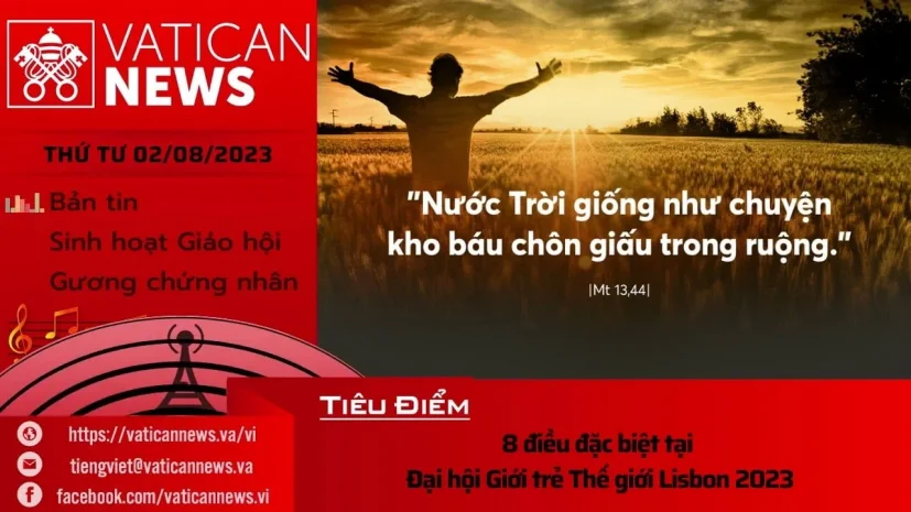 Radio thứ Tư 02/08/2023 – Vatican News Tiếng Việt