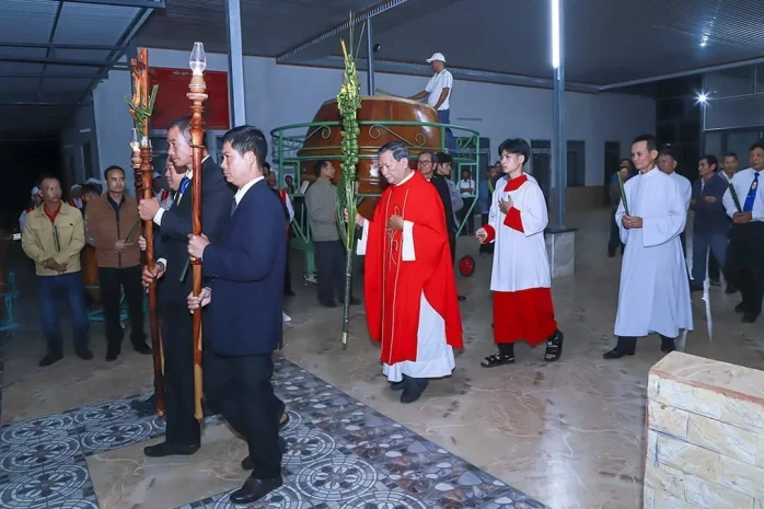 Lễ Lá Và Diễn Nguyện Mùa Chay Tại Giáo Xứ Đa Minh – Giáo Hạt Bảo Lộc