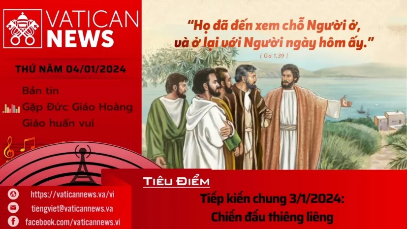 Radio thứ Năm 04/01/2024 – Vatican News Tiếng Việt