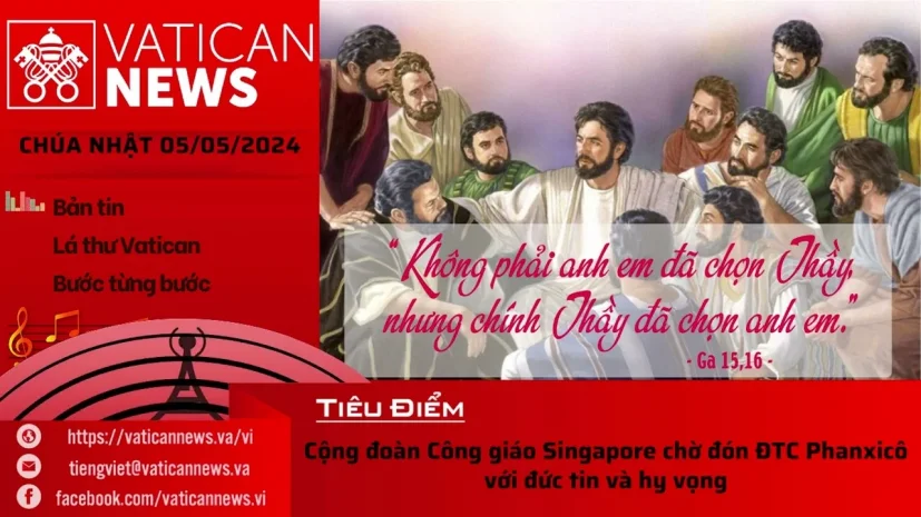 Radio Chúa Nhật 05/05/2024 – Vatican News Tiếng Việt
