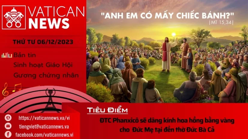 Radio thứ Tư 06/12/2023 – Vatican News Tiếng Việt