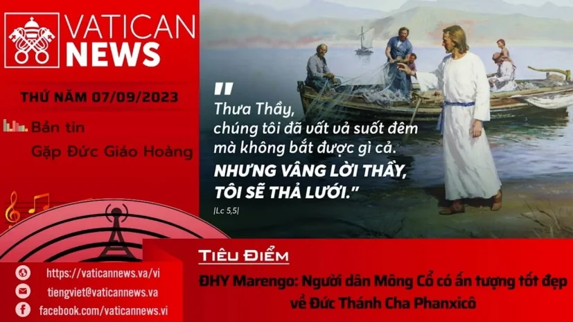 Radio thứ Năm 07/09/2023 – Vatican News Tiếng Việt