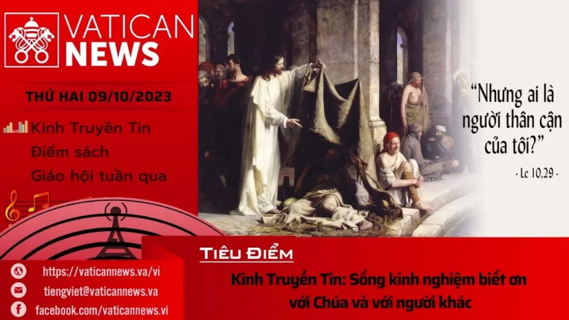 Radio thứ Hai 09/10/2023 – Vatican News Tiếng Việt
