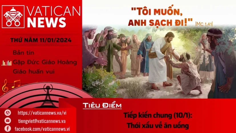 Radio thứ Năm 11/01/2024 – Vatican News Tiếng Việt