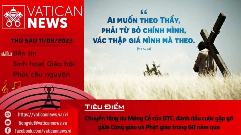 Radio thứ Sáu 11/08/2023 – Vatican News Tiếng Việt