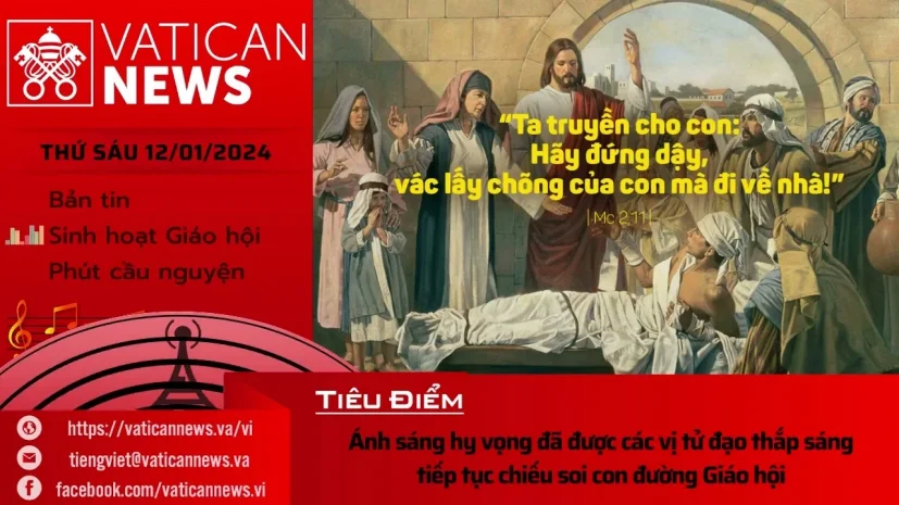 Radio thứ Sáu 12/01/2024 – Vatican News Tiếng Việt
