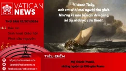 Radio thứ Sáu 12/07/2024 – Vatican News Tiếng Việt