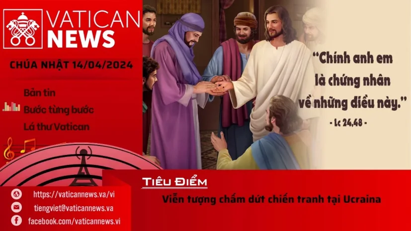 Radio Chúa Nhật 14/04/2024 – Vatican News Tiếng Việt