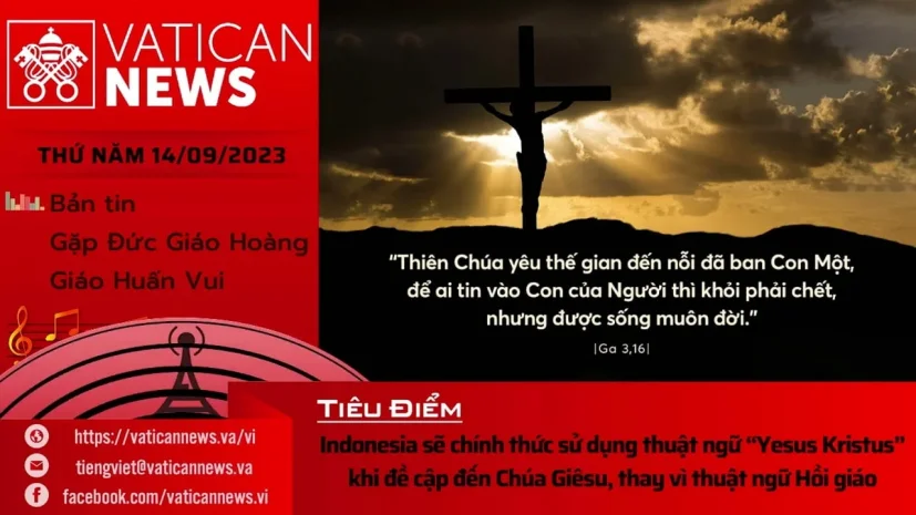 Radio thứ Năm 14/09/2023 – Vatican News Tiếng Việt