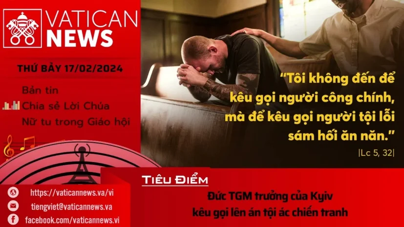 Radio thứ Bảy 17/02/2024 – Vatican News Tiếng Việt