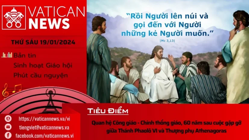 Radio thứ Sáu 19/01/2024 – Vatican News Tiếng Việt