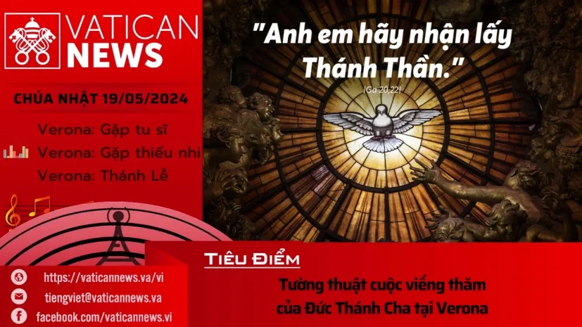 Radio Chúa Nhật 19/05/2024 – Vatican News Tiếng Việt
