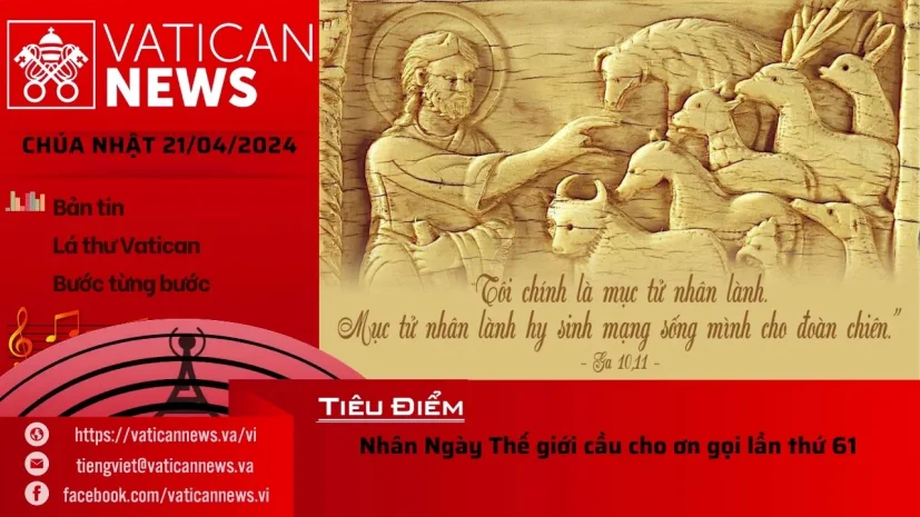 Radio Chúa Nhật 21/04/2024 – Vatican News Tiếng Việt