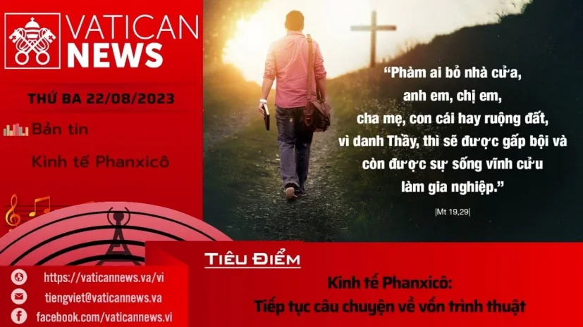 Radio thứ Ba 22/08/2023 – Vatican News Tiếng Việt
