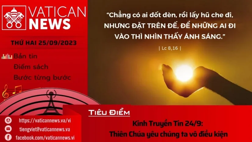 Radio thứ Hai 25/09/2023 – Vatican News Tiếng Việt