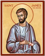 Ngày 25 Tháng 7: Thánh Giacôbê, Tông Đồ