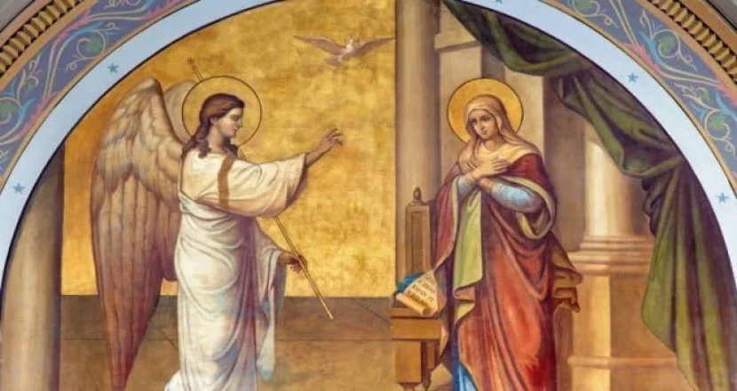 Ngày 25 tháng 03: Lễ Truyền Tin