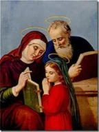 Ngày 26 Tháng 7: Thánh Gioakim Và Thánh Anna, Song Thân Đức Maria