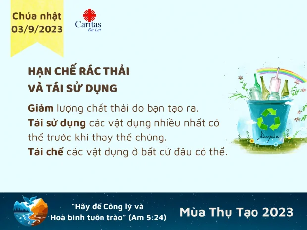 Mùa Thụ Tạo 2023 : Hạn Chế Rác Thải Và Tái Sử Dụng