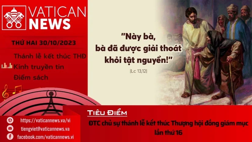 Radio thứ hai 30/10/2023 – Vatican News Tiếng Việt
