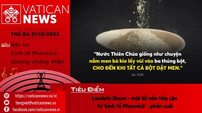Radio thứ Ba 31/10/2023 – Vatican News Tiếng Việt