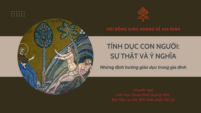 TÀI LIỆU: “SỰ THẬT VÀ Ý NGHĨA VỀ TÍNH DỤC CON NGƯỜI: NHỮNG ĐỊNH HƯỚNG ĐỂ GIÁO DỤC TRONG GIA ĐÌNH” CỦA HỘI ĐỒNG GIÁO HOÀNG VỀ GIA ĐÌNH