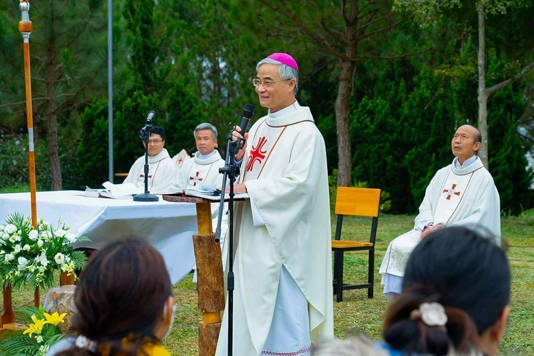 Caritas Giáo Phận Đà Lạt Tổ Chức Thánh Lễ Ngoài Trời Trong Tuần Lễ Laudato Si