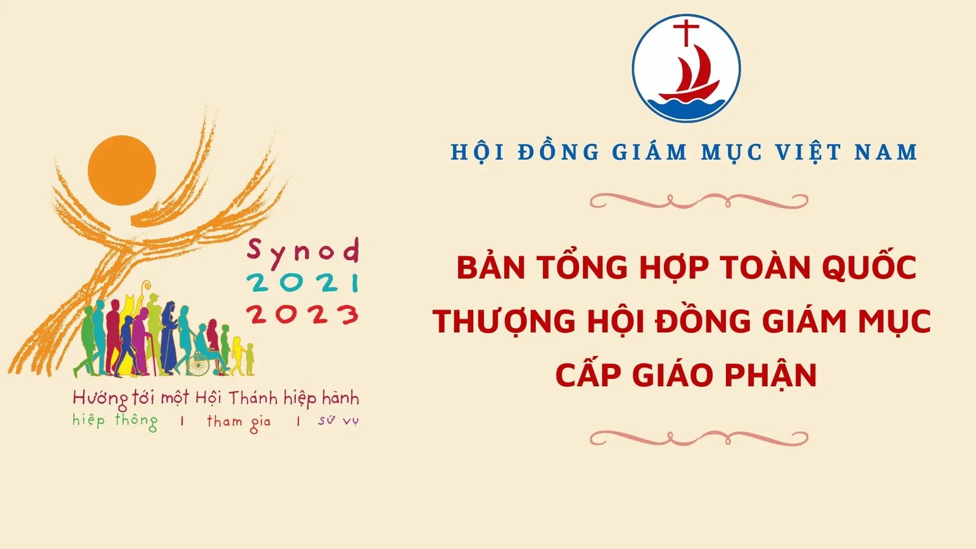 Hội đồng Giám mục Việt Nam: Bản tổng hợp toàn quốc cho Thượng Hội đồng Giám mục Cấp giáo phận