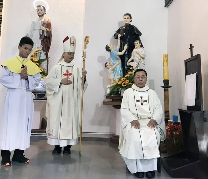 Giáo Xứ K’ Long, (Giáo Hạt Đức Trọng) Đón Nhận Cha Tân Quản Xứ