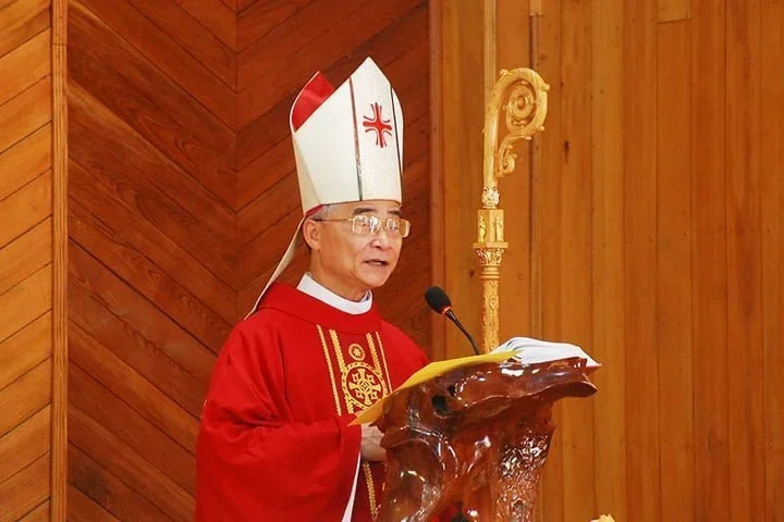 Đức Cha Đaminh Ban Bí Tích Thêm Sức Tại Giáo Xứ Đạ K’Nàng – Giáo Hạt Đạ Tông