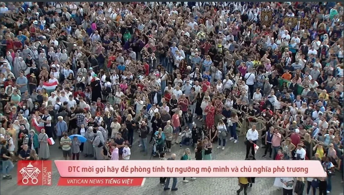 Kinh truyền tin (23/10/2022): ĐTC mời gọi hãy đề phòng tính tự ngưỡng mộ mình và chủ nghĩa phô trương