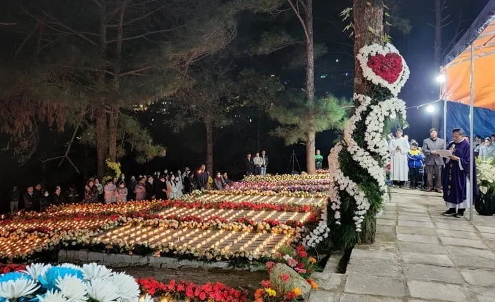 Thánh Lễ Cuối Tháng Linh Hồn Tại Nghĩa Trang Thai Nhi Giáo Xứ Minh Giáo (Giáo Hạt Đà Lạt)