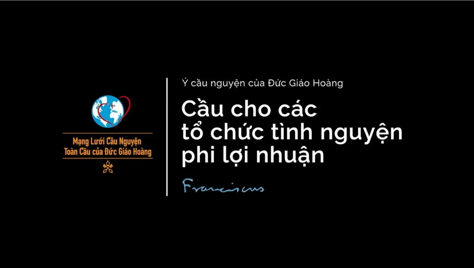 Ý cầu nguyện của Đức Thánh Cha trong tháng 12/2022