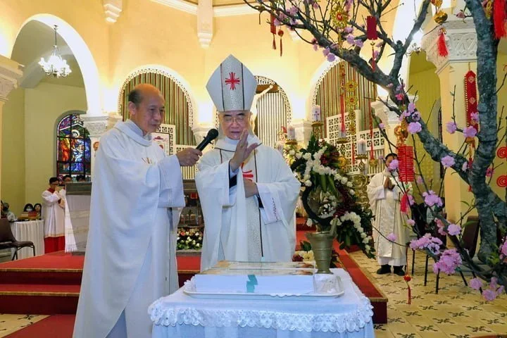 Lễ Tân Niên Tại Giáo Xứ Chính Tòa Đà Lạt