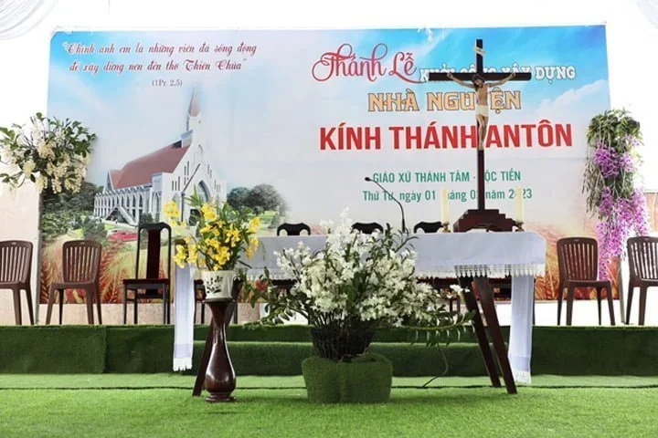 Thánh Lễ Khởi Công Xây Dựng Nhà Nguyện Thánh Antôn – Giáo Xứ Thánh Tâm Lộc Tiến – Giáo Hạt Bảo Lộc