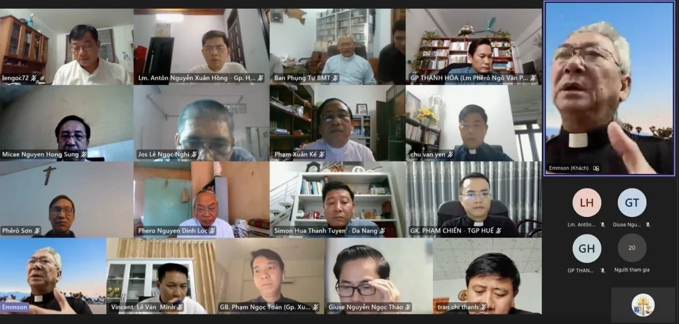 Uỷ ban Phụng tự họp trực tuyến