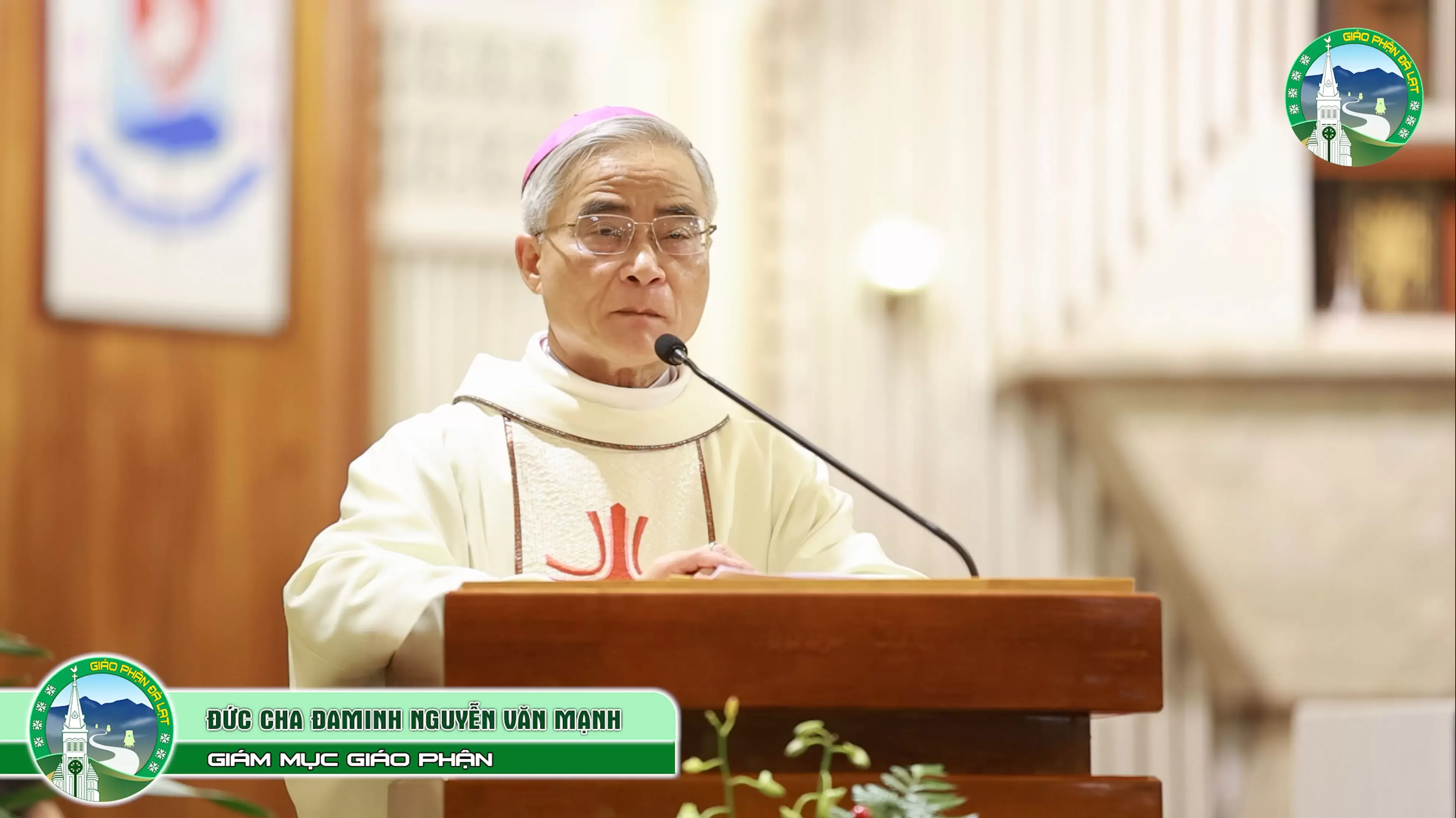 Bài Giảng của Đức Cha Đaminh Trong Thánh Lễ Khai Mạc Tuần Tĩnh Tâm Linh Mục Giáo Phận