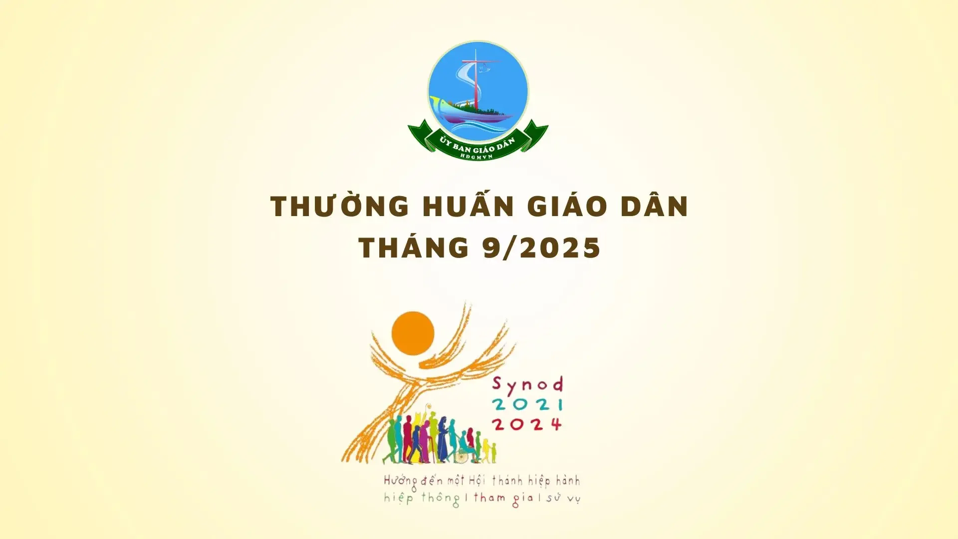 ỦY BAN GIÁO DÂN – THƯỜNG HUẤN THÁNG 9/2025