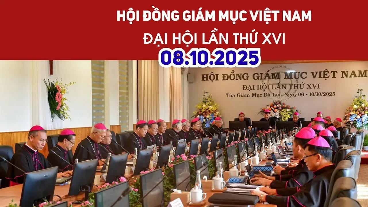 ĐẠI HỘI XVI HỘI ĐỒNG GIÁM MỤC VIỆT NAM: NGÀY 08/10