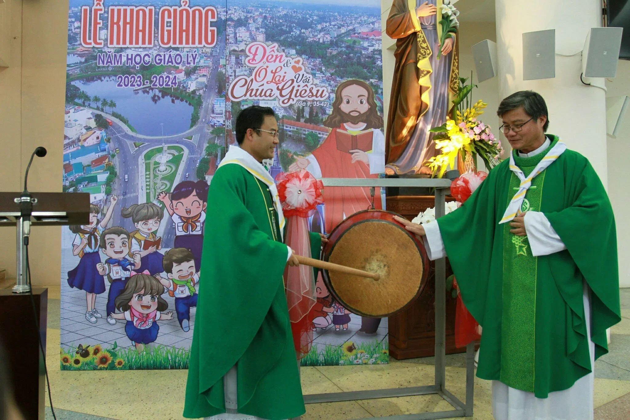 Xứ Đoàn Tôma Thiện – Giáo Xứ Bảo Lộc Khai Giảng Năm Học Giáo Lý 2023 – 2024
