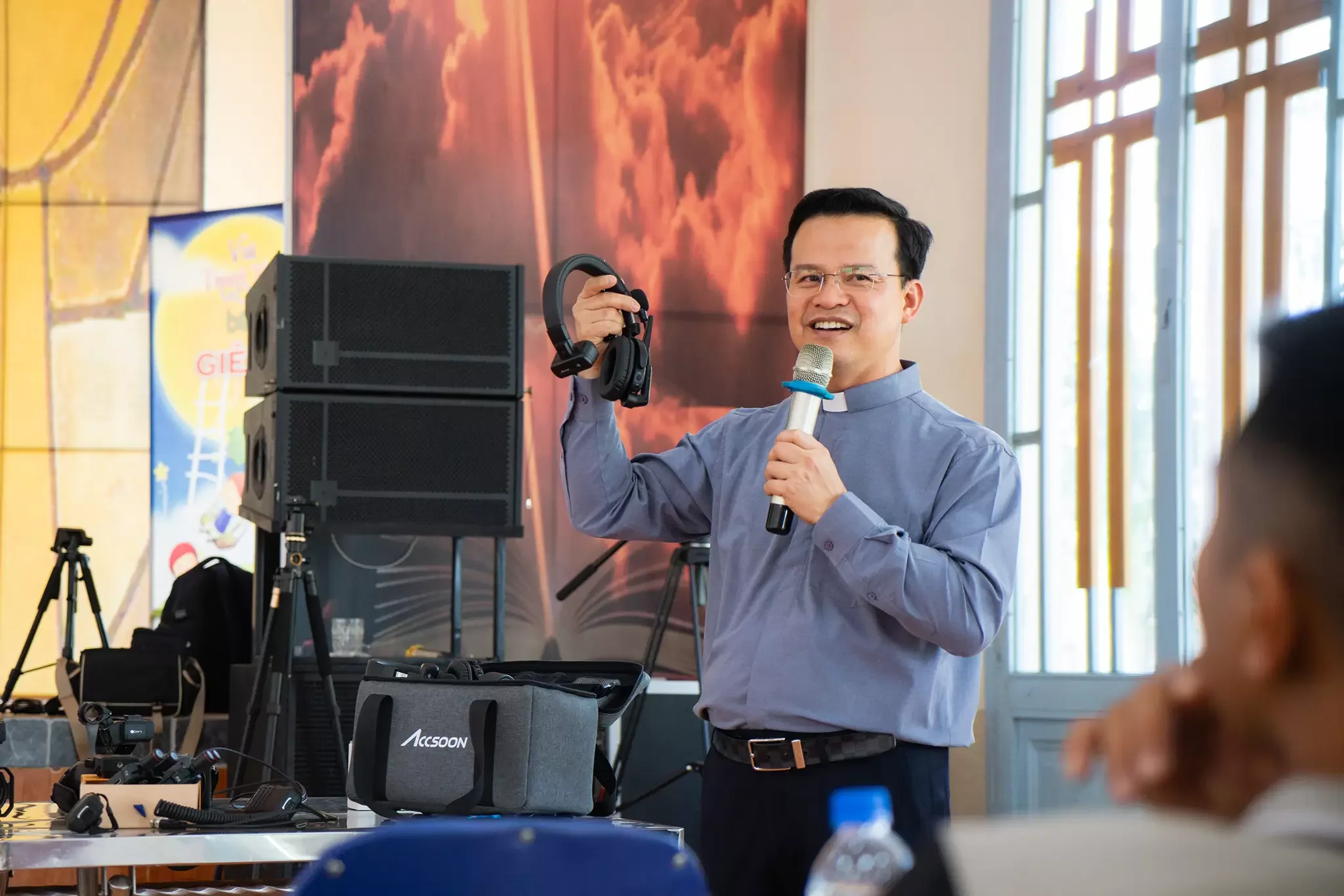 Khoá Học Quay Video Và Livestream Tại Giáo Xứ Tân Bình (Bảo Lộc)