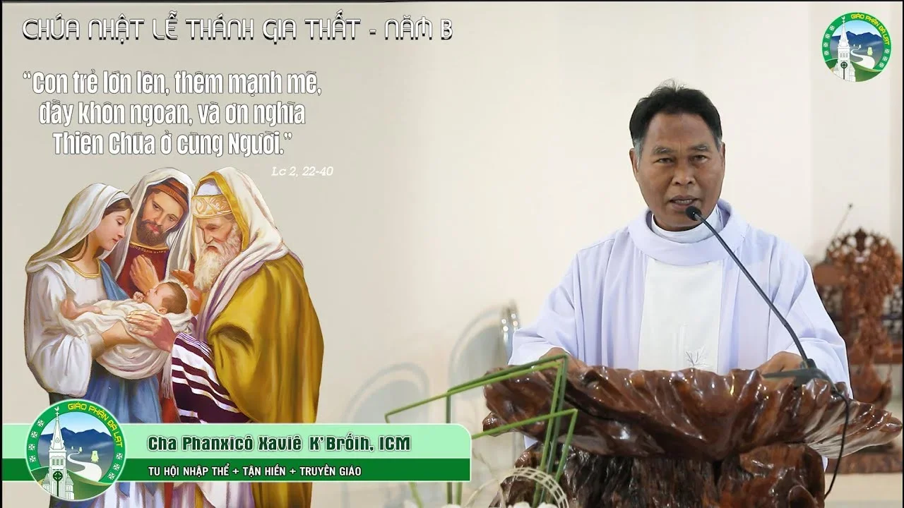 Bài Giảng Tiếng K’ Ho | LỄ THÁNH GIA | CHA PHANXICÔ XAVIE K’ BRỐIH, ICM.