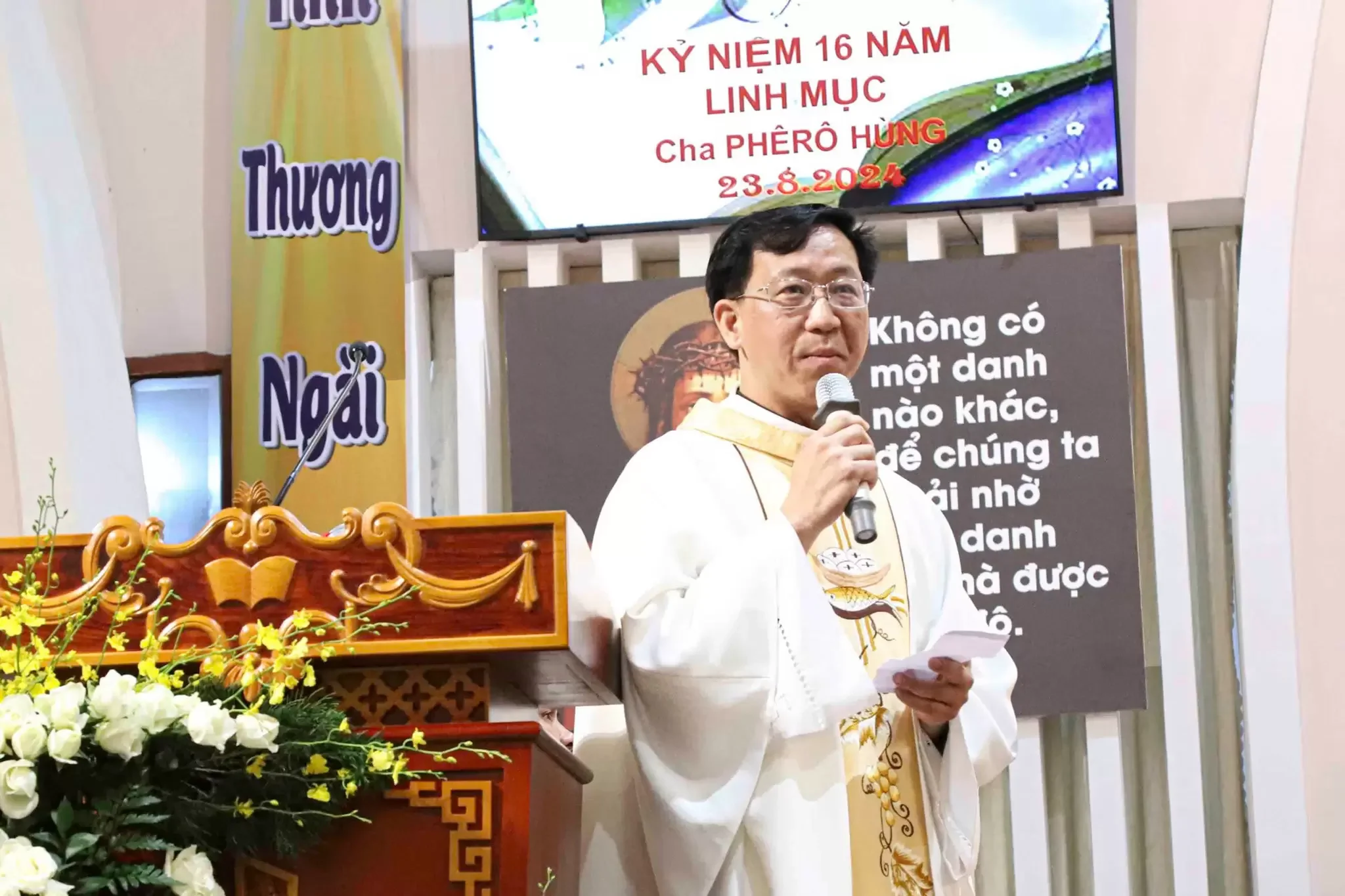 Cha Phêrô Lê Văn Hùng Kỷ Niệm 16 Năm Linh mục & Tạ ơn kết thúc sứ vụ tại Giáo sở Thánh Tâm (Đà Lạt)