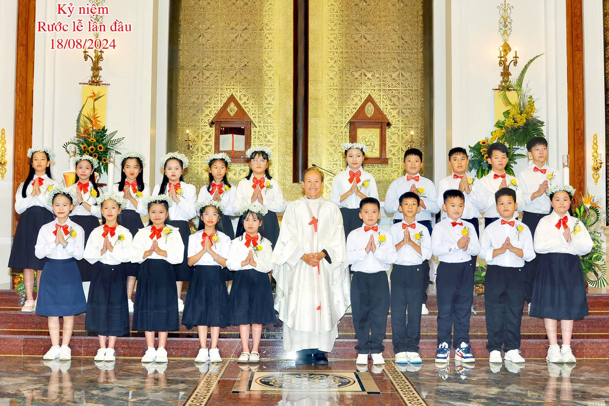 Giáo Xứ Chân Lộc (Bảo Lộc) – Rước Lễ Lần Đầu