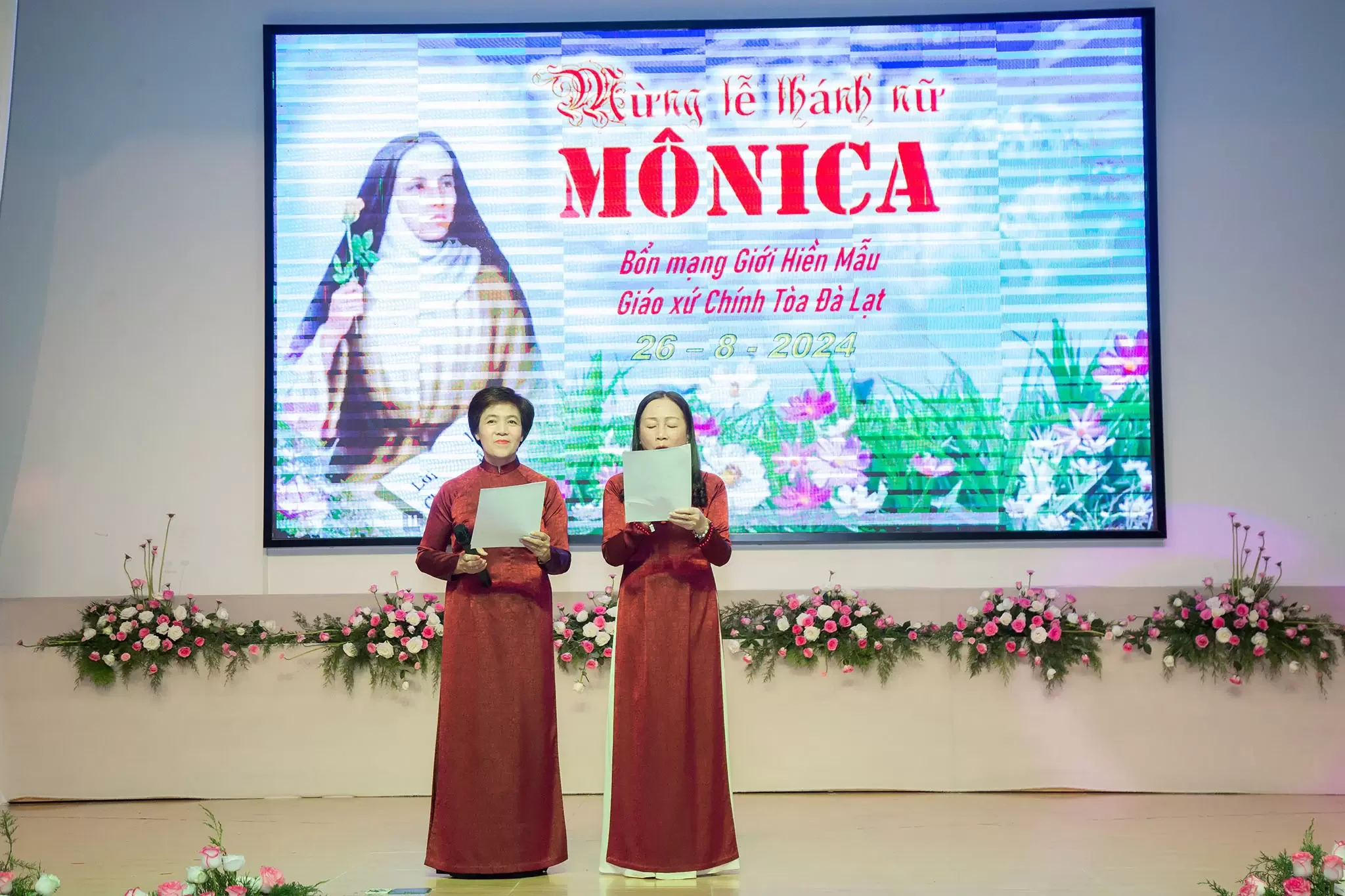 Giới Hiền Mẫu Giáo xứ Chính Tòa Mừng Lễ Thánh Monica