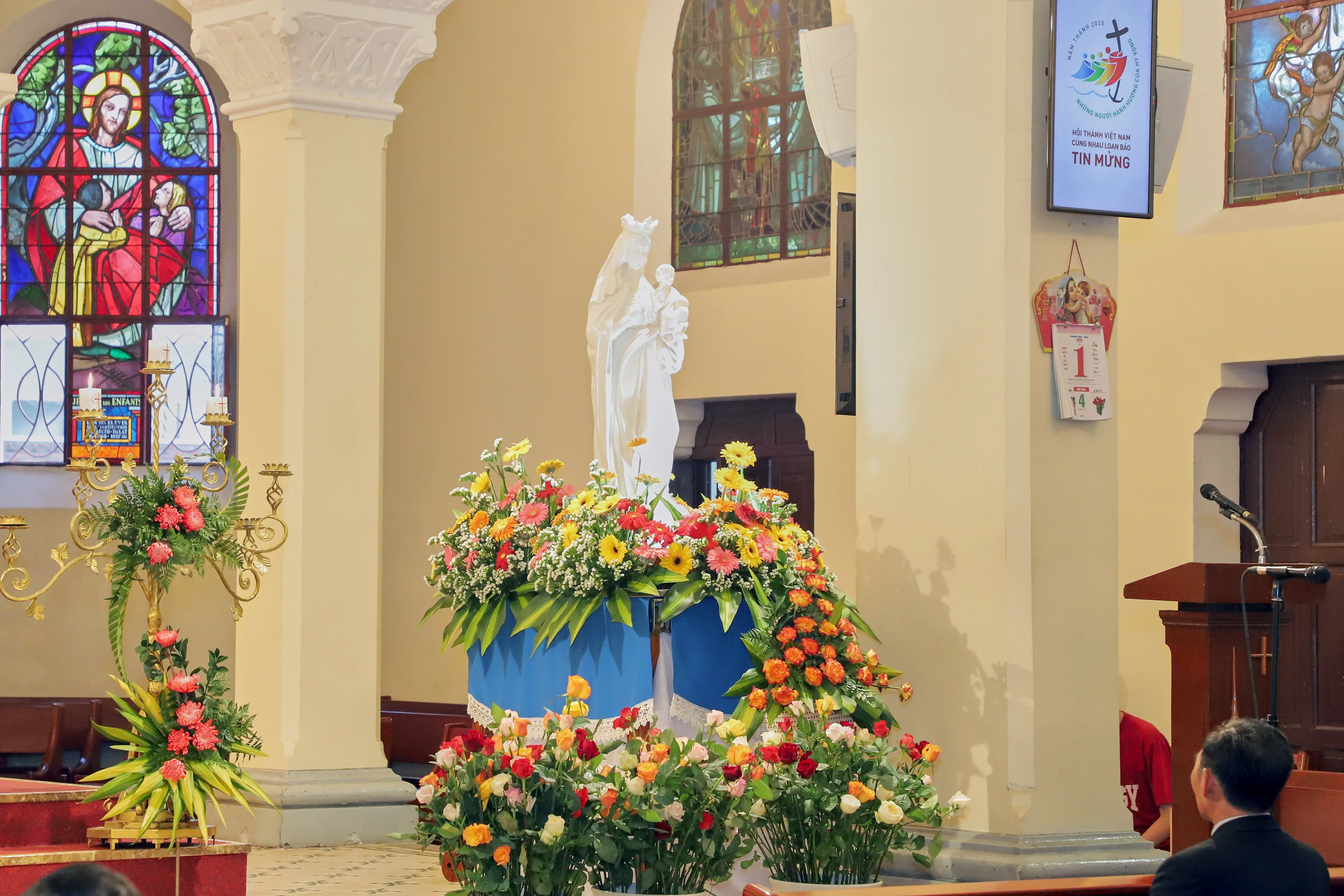 Giáo Xứ Chính Tòa: Khai Mạc Tháng Hoa – Mừng Bổn Mạng Giáo Họ Giuse Thợ