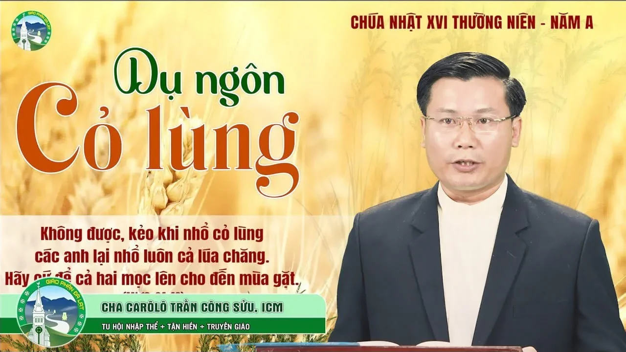 📖 Bài Giảng | Chúa Nhật 16 Thường Niên – Năm A | Cha Carôlô Trần Công Sửu, ICM