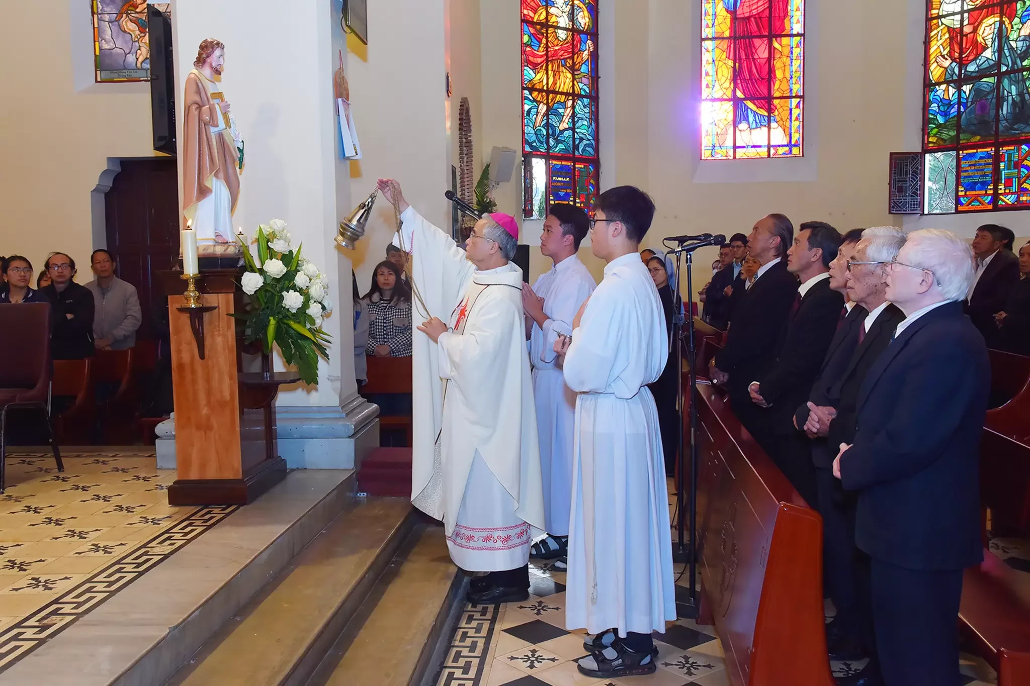 Đức Cha Đaminh Dâng Lễ Mừng Kính Thánh Giuse Bổn Mạng Giáo Phận