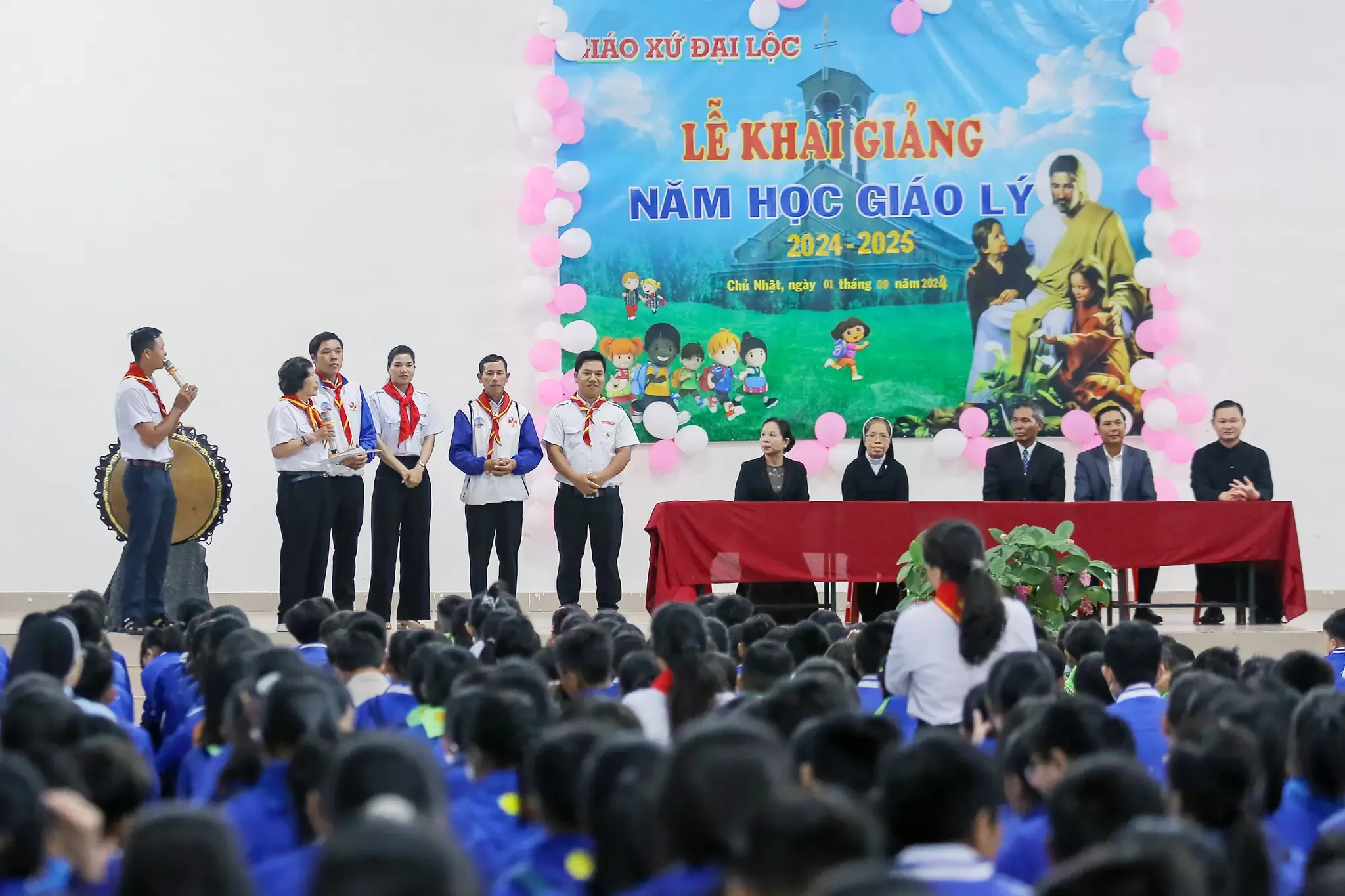 GIÁO XỨ ĐẠI LỘC KHAI GIẢNG NĂM HỌC GIÁO LÝ 2024 -2025