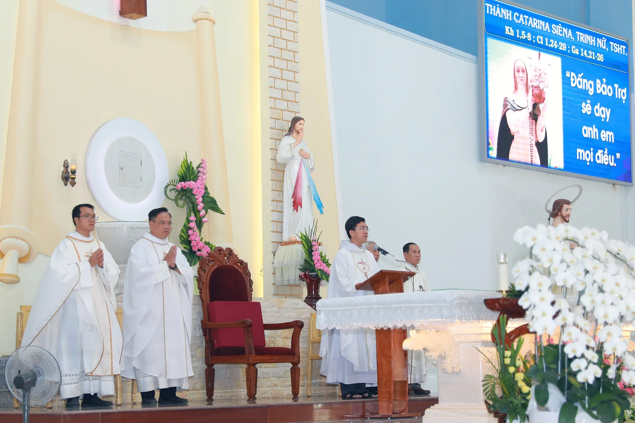 Liên Huynh Đoàn Đaminh Giáo Hạt Đơn Dương Mừng Lễ Bổn Mạng